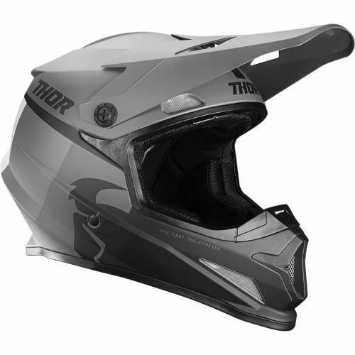 Cască Enduro - Cross THOR SECTOR RACER · Negru / Gri