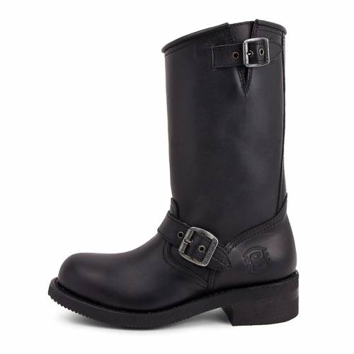 Cizme Moto Unisex SENDRA BOOTS 3396 Steel Matebox Negro · Negru