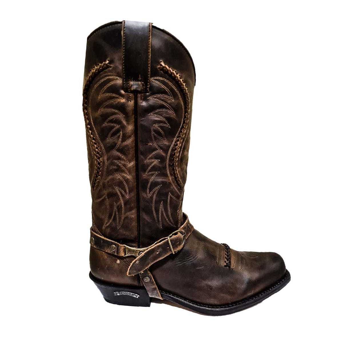 Cizme Cowboy Unisex 3434 Seta Mad Dog Tang · Maro