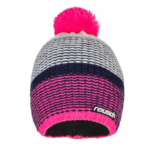 Căciulă Schi Damă REUSCH ENZO BEANIE 3359 · Roz / Gri / Albastru