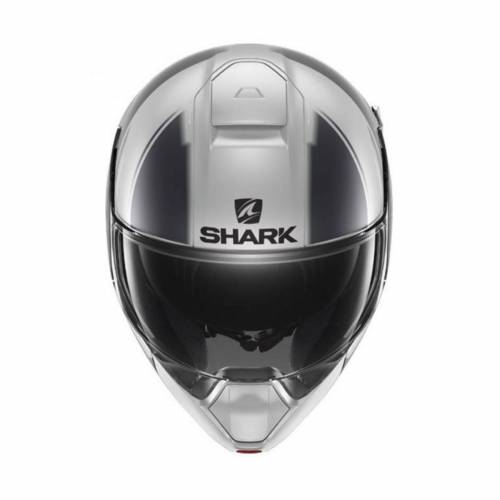 Cască Moto Flip Up SHARK EVOJET VYDA · Argintiu / Gri / Negru Mat 