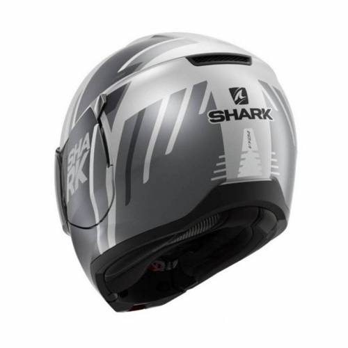 Cască Moto Flip Up SHARK EVOJET VYDA · Argintiu / Gri / Negru Mat 
