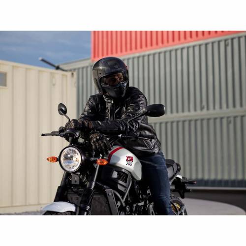 Cască Moto Open Face SHARK S-DRAK 2 CARBON DAGON · Negru / Portocaliu 
