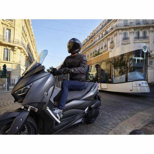 Cască Moto Open-Face SHARK CITYCRUISER GENOM · Negru / Albastru Mat 