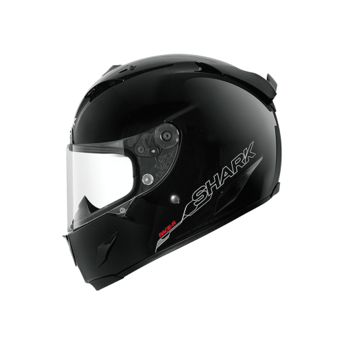 Cască Moto Integrală SHARK RACE R-PRO BLANK · Negru