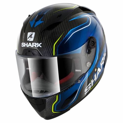 Cască Moto Integrală SHARK RACE-R PRO REPLICA GUINTOLI 2017 · Gri / Albastru / Roșu