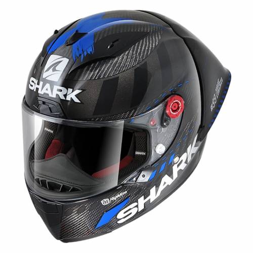 Cască Moto Integrală SHARK RACE-R PRO GP LORENZO WINTER TEST 99 · Negru / Gri / Albastru