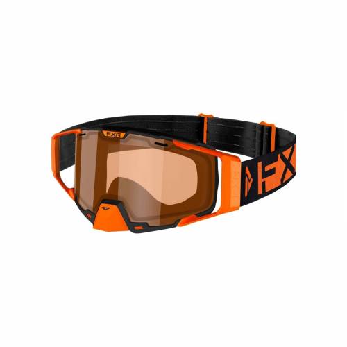 Ochelari Snowmobile FXR COMBAT · Portocaliu Fluo - Negru 