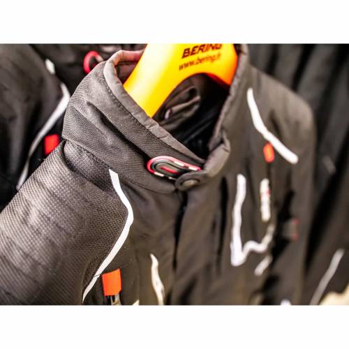 Geacă Moto din Textil BERING OURAL · Negru / Roșu 