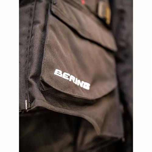 Geacă Moto din Textil BERING OURAL · Negru / Roșu 
