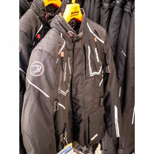 Geacă Moto din Textil BERING OURAL · Negru / Roșu 
