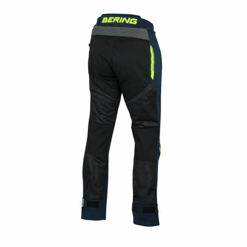 Pantaloni Moto de Vară din Textil BERING BAMAKO · Negru / Albastru / Gri 
