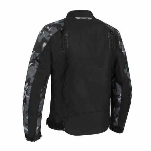 Geacă Moto din Textil BERING GOZER · Negru / Gri 