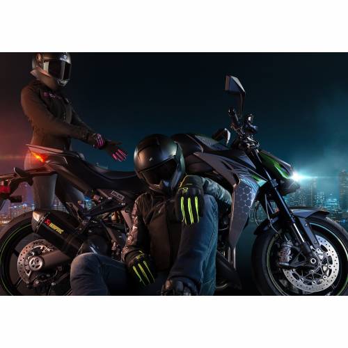 Mănuși Moto din Textil BERING YORK · Negru 