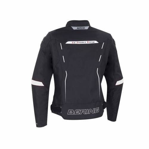 Geacă Moto Damă din Textil BERING LADY KALOWAY · Negru / Roșu