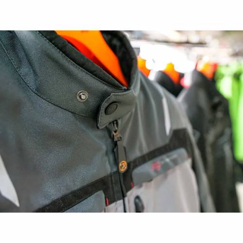 Geacă Moto din Textil BERING PANAMA · Gri / Negru 