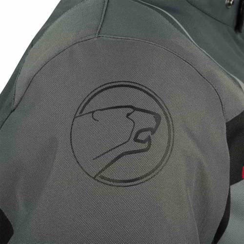 Geacă Moto din Textil BERING PANAMA · Gri / Negru 