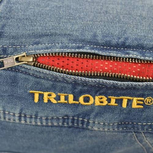 Blugi Moto cu Kevlar TRILOBITE PARADO Short · Albastru 