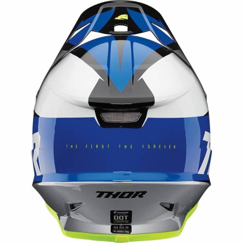 Cască Enduro - Cross THOR SECTOR FADER · Negru / Albastru / Alb 