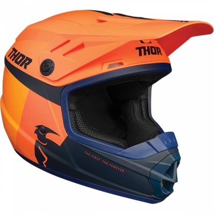 Cască Enduro - Cross Copii THOR SECTOR RACER · Portocaliu / Albastru