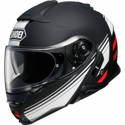 Cască Moto Flip-Up SHOEI NEOTEC-II SEPARATOR TC-5 · Negru / Alb / Roșu