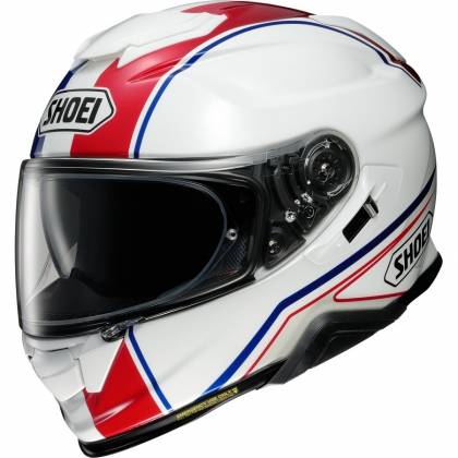 Cască Moto Integrală SHOEI GT-AIR II PANORAMA TC-10 · Alb / Albastru / Roșu