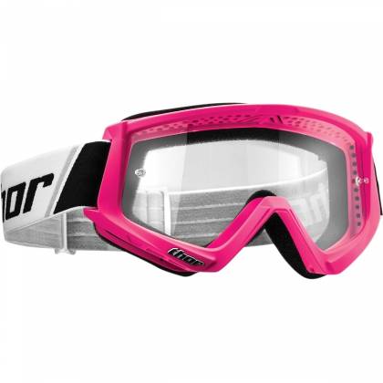 Ochelari Enduro - Cross THOR COMBAT · Roz-Fluo / Negru