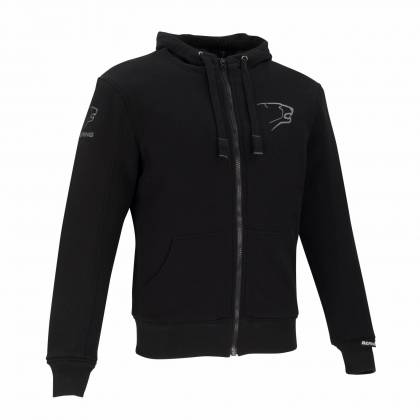 Hanorac Moto cu Protecții BERING HOODIZ · Negru