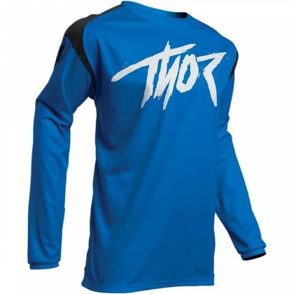 Tricou Enduro - Cross Copii THOR SECTOR LINK · Negru / Albastru