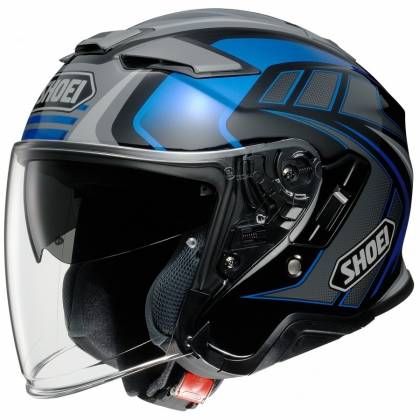 Casca Moto Open Face SHOEI J-CRUISE II AGLERO TC-2 · Albastru / Negru / Gri