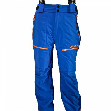 Pantaloni Outdoor / Schi STRINDBERG 2140/3D, Dermizax · Albastru / Portocaliu