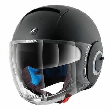 Cască Moto Open Face SHARK NANO BLANK 