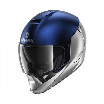Cască Moto Flip Up SHARK EVOJET DUAL BLANK 