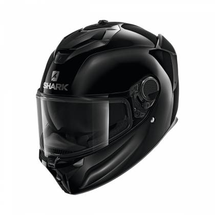 Cască Moto Integrală SHARK SPARTAN GT BLANK · Negru