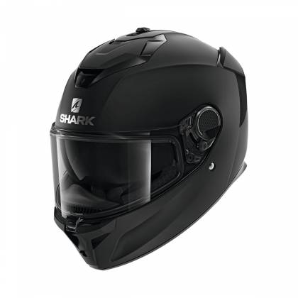 Cască Moto Integrală SHARK SPARTAN GT BLANK · Negru Mat