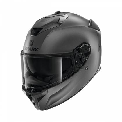 Cască Moto Integrală SHARK SPARTAN GT BLANK · Gri Mat