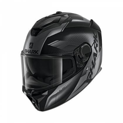 Cască Moto Integrală SHARK SPARTAN GT ELGEN · Gri / Negru Mat