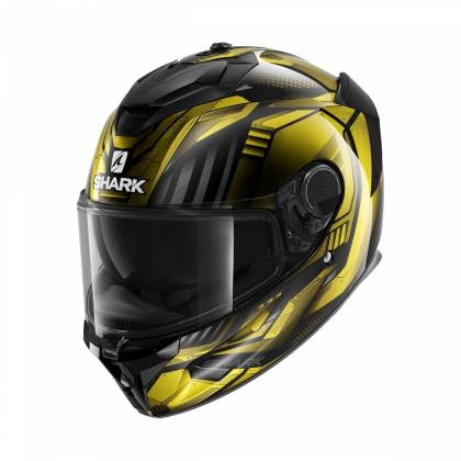Cască Moto Integrală SHARK SPARTAN GT REPLIKAN · Negru / Gri / Auriu