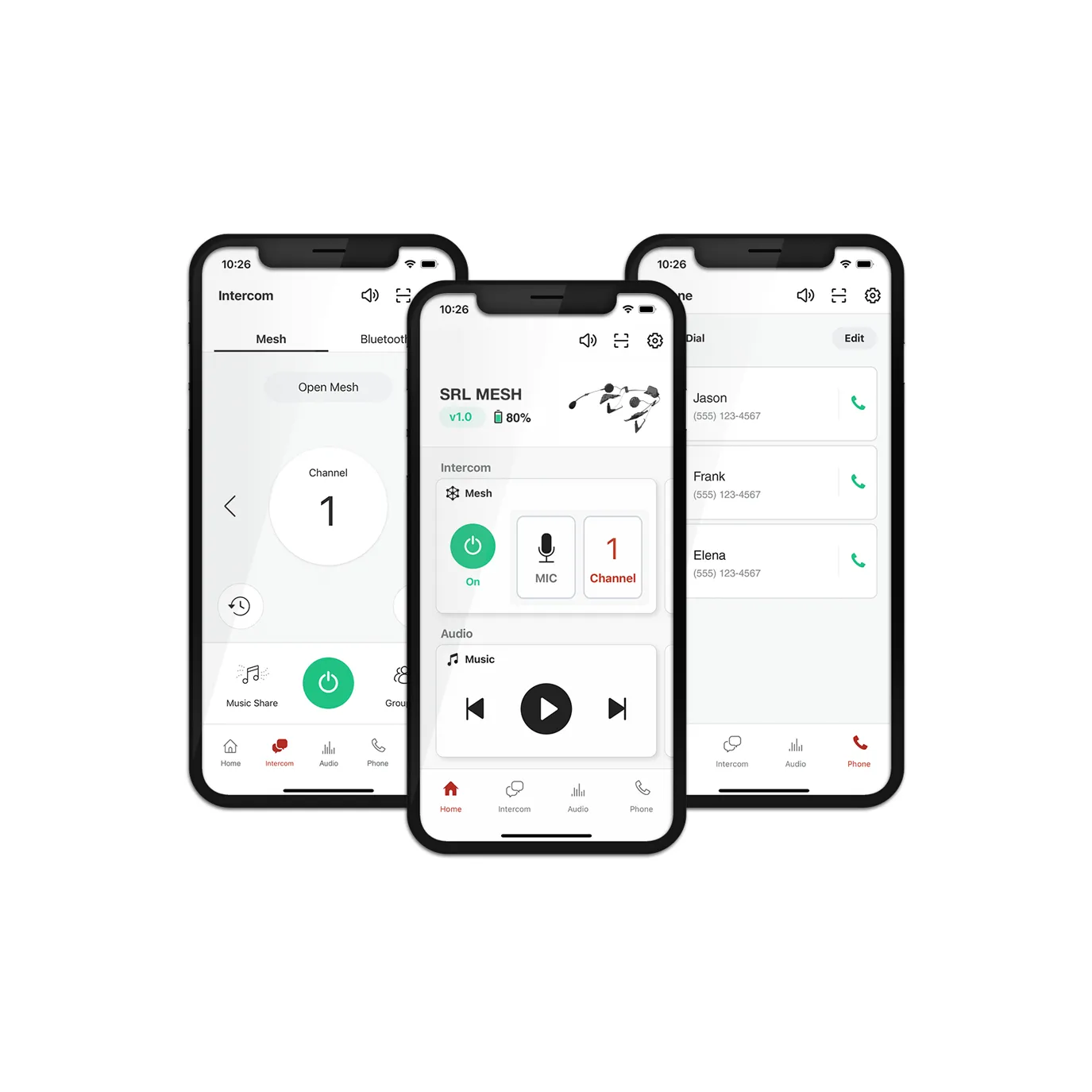 Sena Srl Smartphone App Sena SRL-03 Bluetooth Communication System