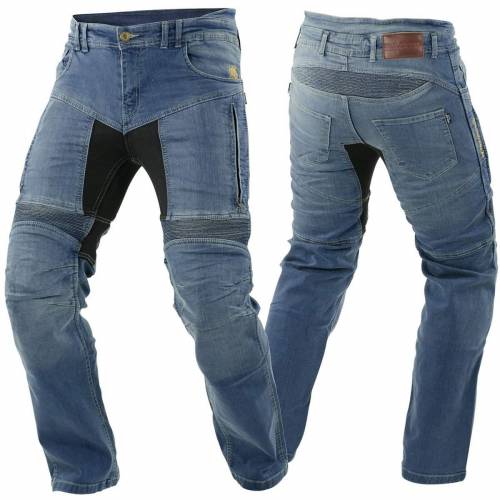 Blugi Moto cu Kevlar TRILOBITE PARADO Slim Fit · Albastru 