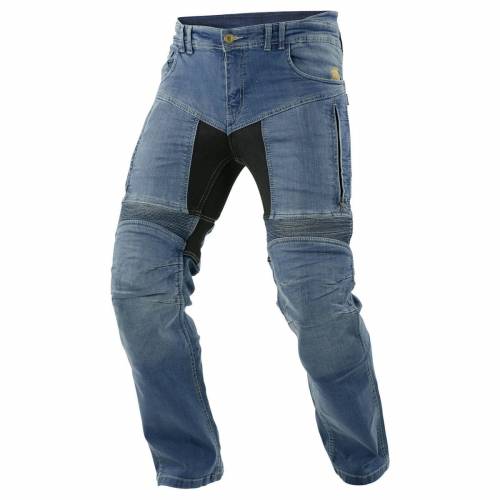 Blugi Moto cu Kevlar TRILOBITE PARADO Slim Fit · Albastru 