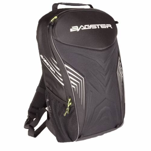 Rucsac Moto BAGSTER RACER XSD180 · Negru / Alb