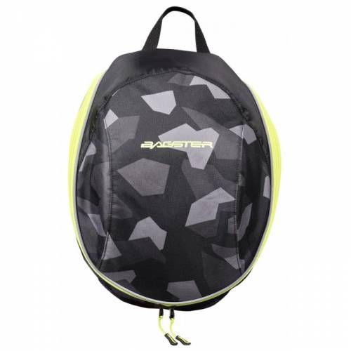 Rucsac Cască BAGSTER CAMO XSD255 · Gri / Negru / Verde Fluo
