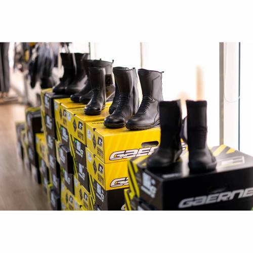 Ghete Moto Touring cu GoreTex GAERNE G-ASPEN · Negru 