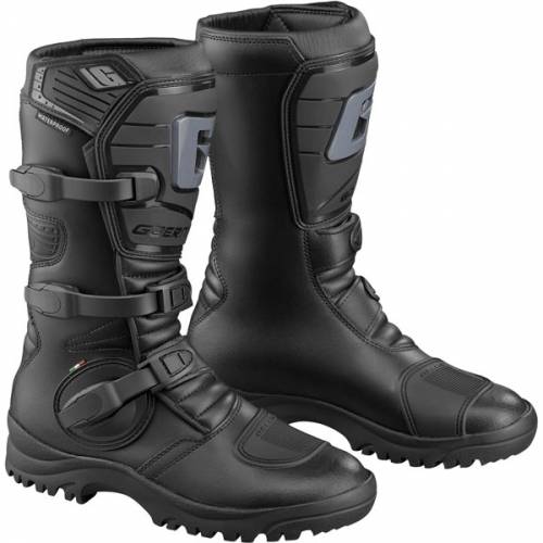 Cizme Moto din Piele & Textil GAERNE G-ADVENTURE Aquatech · Negru