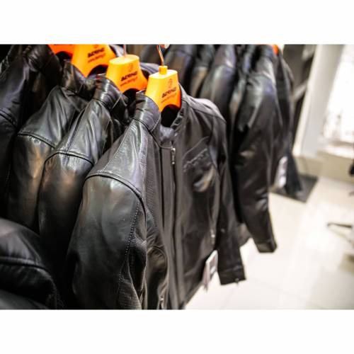 Geacă Moto Damă din Piele Naturală Perforată SIXGEAR MILA AIR · Negru 