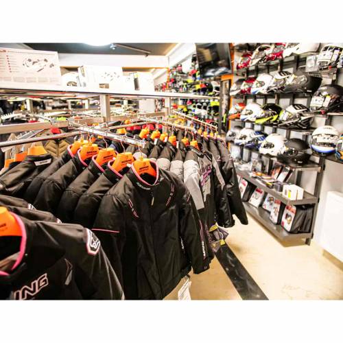 Geacă Moto Damă din Textil BERING LADY PARADISE · Negru / Roz 
