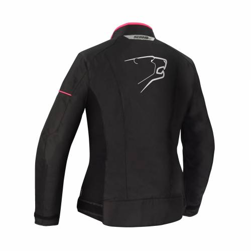 Geacă Moto Damă din Textil BERING LADY PARADISE · Negru / Roz 
