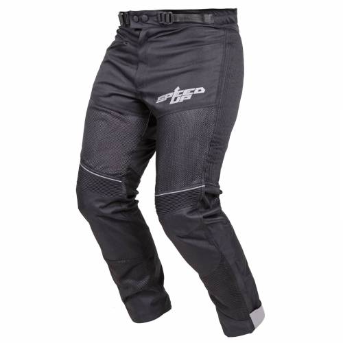 Pantaloni Moto de Vară din Textil SPEED UP ENTER · Negru 