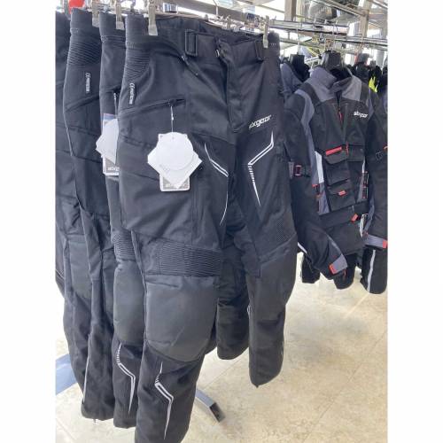 Pantaloni Moto din Textil SIXGEAR REVO · Negru 